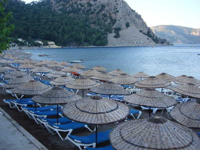 Ozcan Beach Hotel トゥルンチュ エクステリア 写真